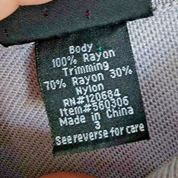 Torrid 3 Sweater Top Gray Silver‎ Short Ruffle Sleeve Cinch Waist Size 3X - Picture 5 of 5